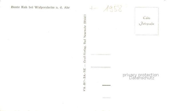 Walporzheim Bunte Kuh Felsen Ahrtal – Bild 2