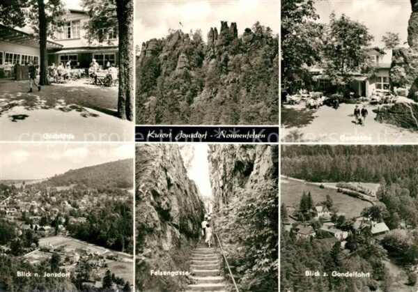 Jonsdorf Gaststätte Gondelfahrt Nonnenfelsen Fel