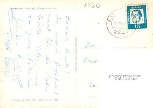 Bensersiel Fliegeraufnahme – Bild 2