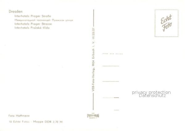Dresden Interhotels Prager Strasse – Bild 2