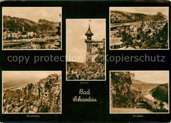 Bad Schandau Elbe Dampfer Schrammsteine Fahrstuhl La