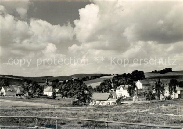 Schoenfeld Erzgebirge Panorama