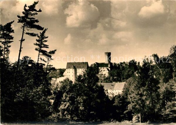 Gnandstein Blick zur Burg