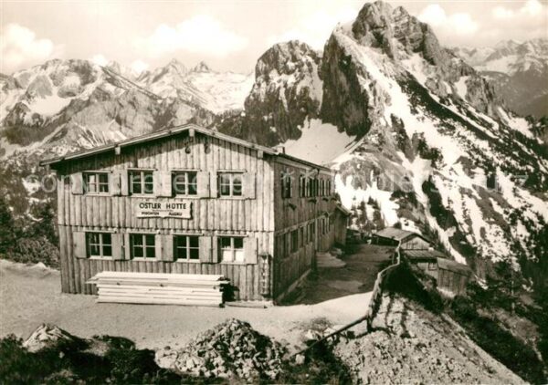 Pfronten Berggasthaus Ostlerhütte Alpenpanorama