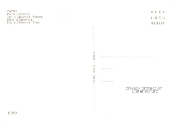 Capri Piazza Umberto – Bild 2