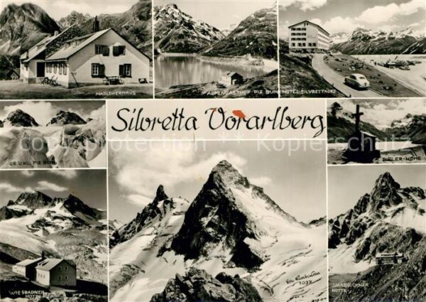 Silvretta-Hochalpenstrasse Madlenerhaus Alpengasthof Piz Buin Hote