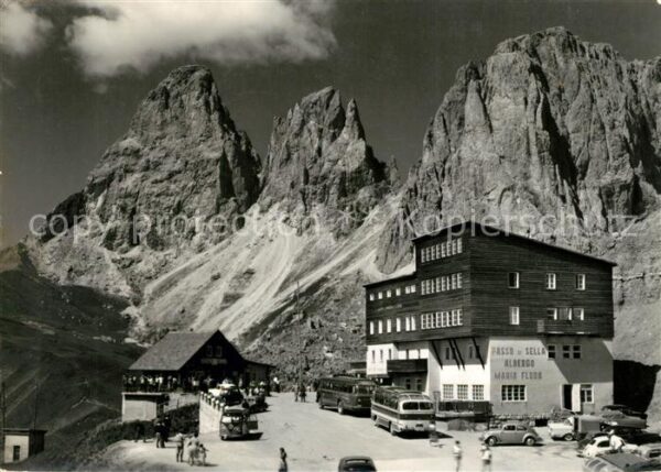 Passo Sella Albergo Maria Flora Gruppo del Sassolun