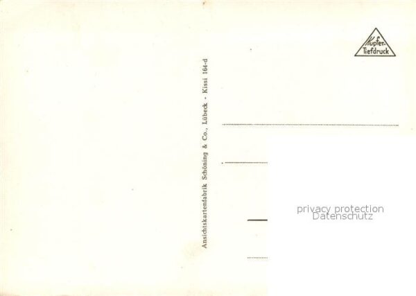 Bad Kissingen Kurhausstrasse Kupfertiefdruck – Bild 2