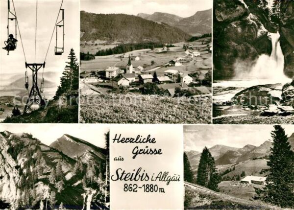 Steibis Landschaftspanorama Allgäuer Alpen Sess