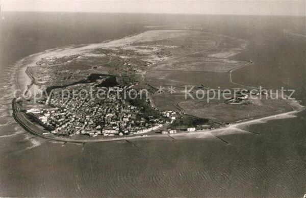 Norderney Nordseebad Nordseeinsel Fliegeraufnahme