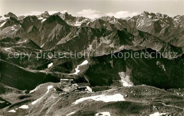 Nebelhorn Edmund Probst Haus Berghaus Alpenpanora