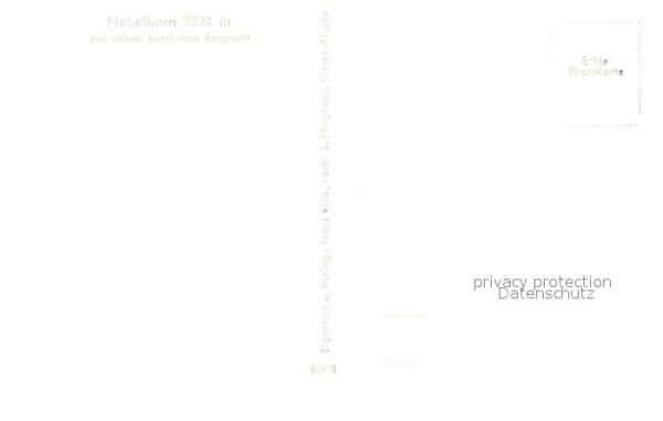 Nebelhorn Edmund Probst Haus Berghaus Alpenpanora – Bild 2
