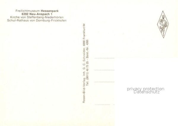 Neu-Anspach Freilichtmuseum Hessenpark Fachwerkhaus – Bild 2