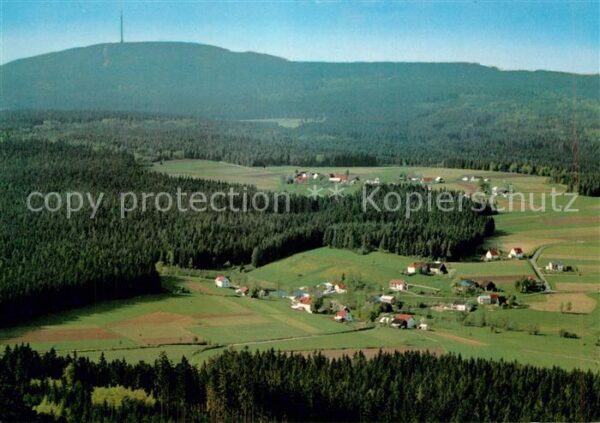 Mehlmeisel Panorama Blick vom Klausenturm zum Ochs