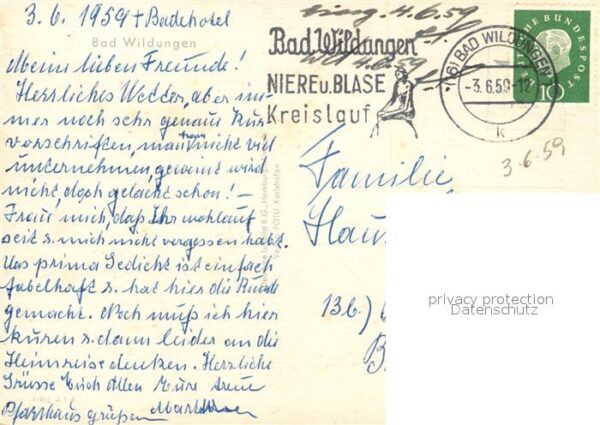 Bad Wildungen Badehotel Fliegeraufnahme – Bild 2