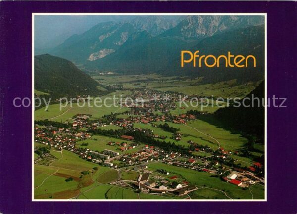 Pfronten Höhenluftkurort mit Schlicke und Rossbe