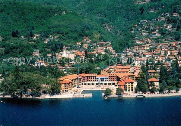 Cannero Riviera Lago Maggiore Fliegeraufnahme