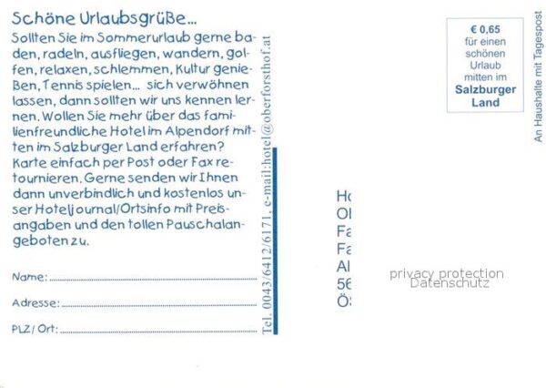 Sankt Johann Pongau Hotel Oberforsthof – Bild 2
