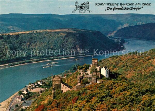 Kamp-Bornhofen Romantische Burgen am Rhein Die feindli