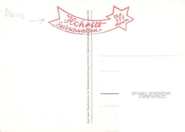Sasbachwalden Gaststätte Hohritt – Bild 2