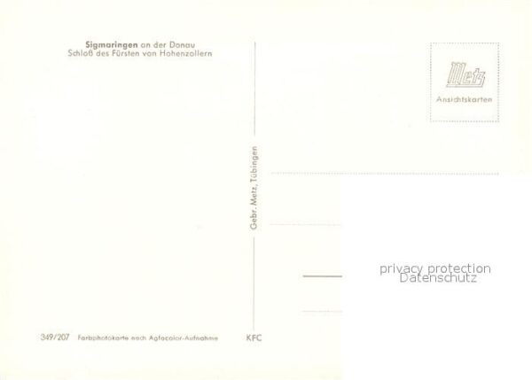 Sigmaringen Schloss des Fürsten von Hohenzollern – Bild 2