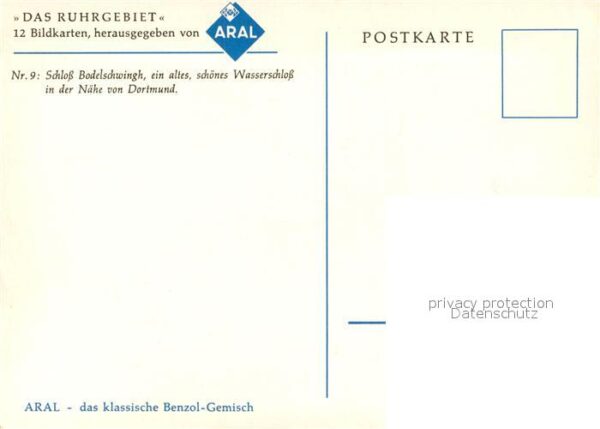 Bodelschwingh Wasserschloss Serie Das Ruhrgebiet 12 B – Bild 2