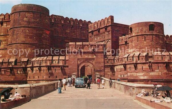 Agra Uttar Pradesh Amar Singh Gate Fort