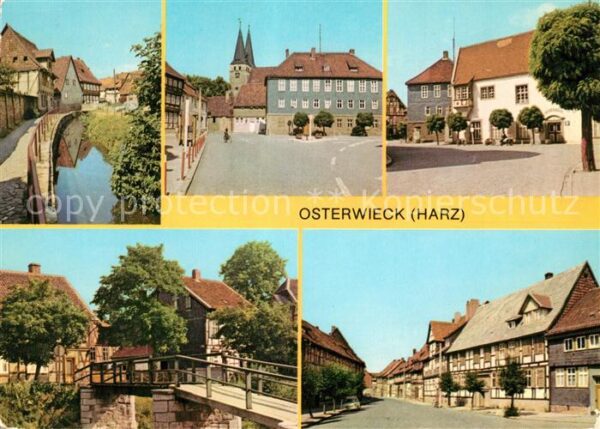 Osterwieck Am Damm Markt Heimatmuseum Holzbrücke L