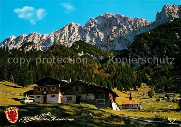 Kufstein Tirol Kaindl Hütte Berghütte Kaisergebirge