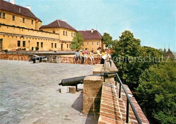 Brno Bruenn Hrad Spilberk Burg Spielberg Südfassade
