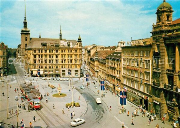 Brno Bruenn Namesti Svobody Freiheitsplatz