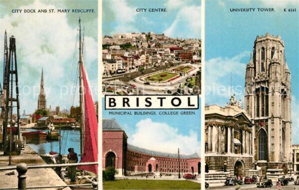 Bristol UK Centre University Tower Municipal Build