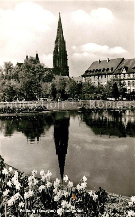 Freiburg Breisgau Stadtgarten Münster