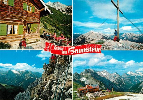 Karwendel Brunnsteinhütte Mittenwalder Höhenweg T