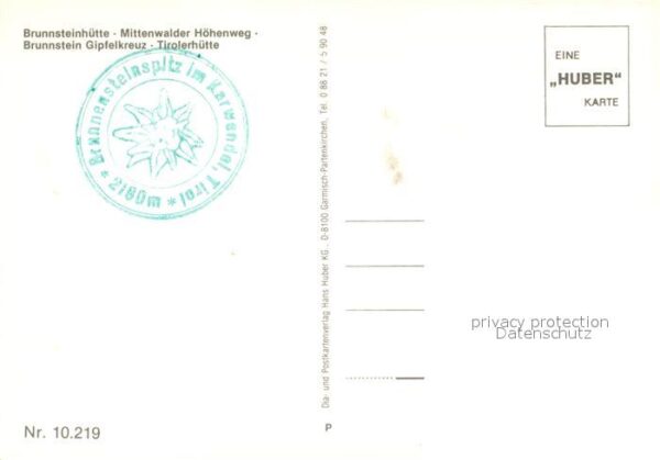 Karwendel Brunnsteinhütte Mittenwalder Höhenweg T – Bild 2