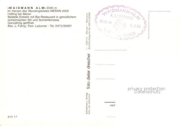 Meran Merano Waidmann Alm – Bild 2