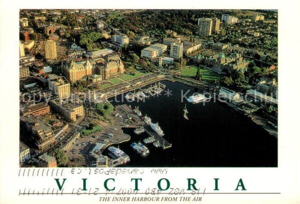 Victoria British Columbia Fliegeraufnahme