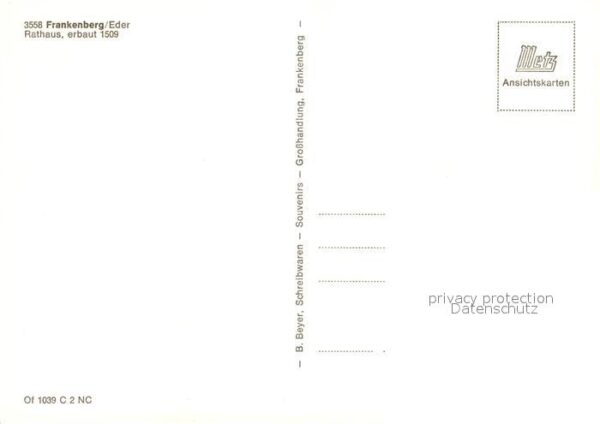 Frankenberg Eder Rathaus – Bild 2