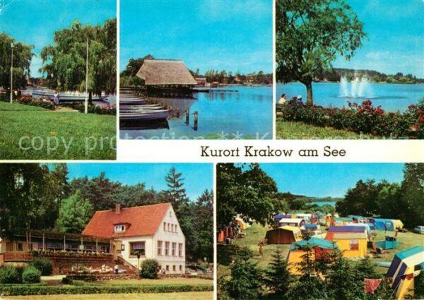 Krakow See Fischerhaus Zeltplatz HOG Jörnberg