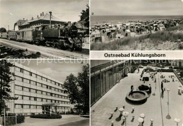 Kuehlungsborn Ostseebad Molli Strand FDGB Ferienheim Ernst Grub