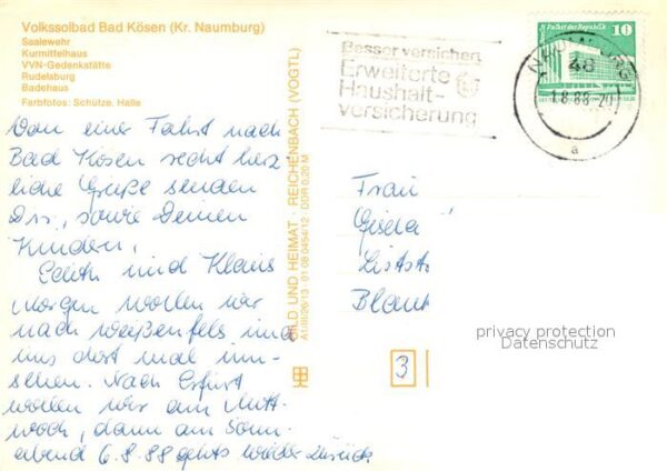 Bad Koesen Kurmittelhaus Badehaus Saalewehr Rudels – Bild 2