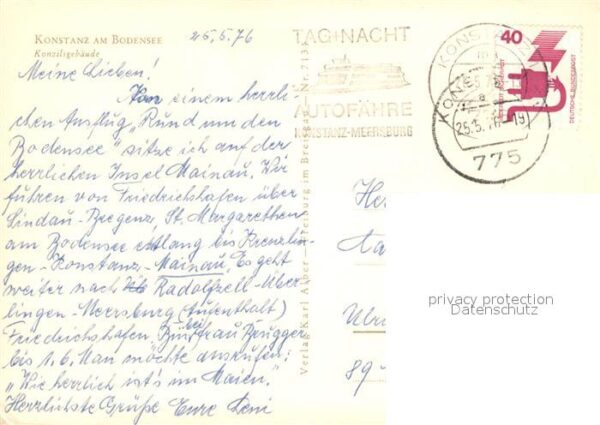 Konstanz Bodensee Konzilsgebäude Gaststätte – Bild 2
