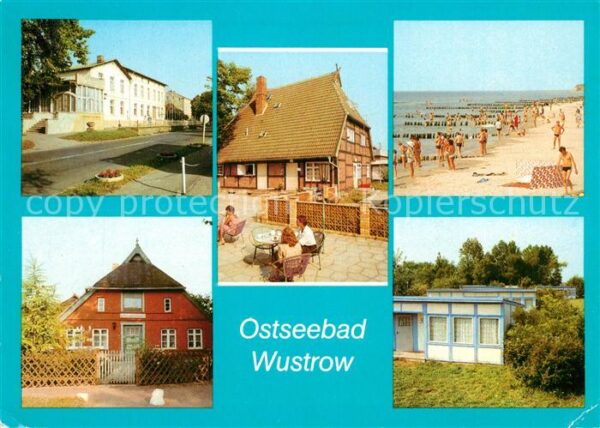 Wustrow Ostseebad Ferienheim Helgoland Cafe Sonnenhof Sch