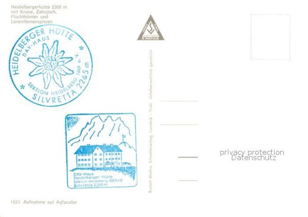 Heidelberger Huette Krone Zahnjoch Fluchthörner – Bild 2