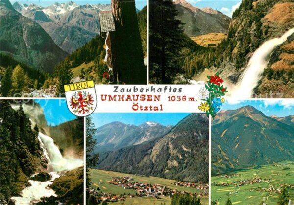 Umhausen Tirol Wasserfall