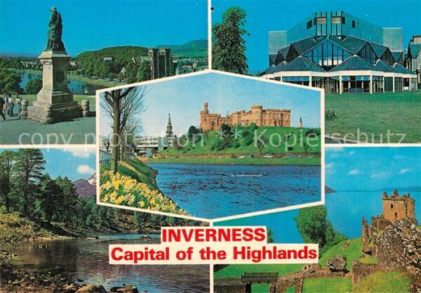 Inverness Highland Flora MacDonald Statue Eden Court Theat