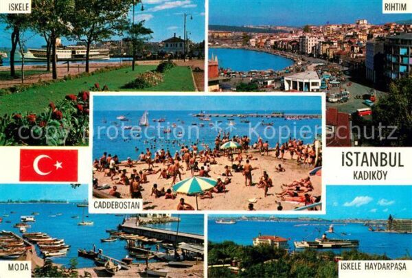 Istanbul Constantinopel Rihtim Iskele Haydarpasa Caddebostan