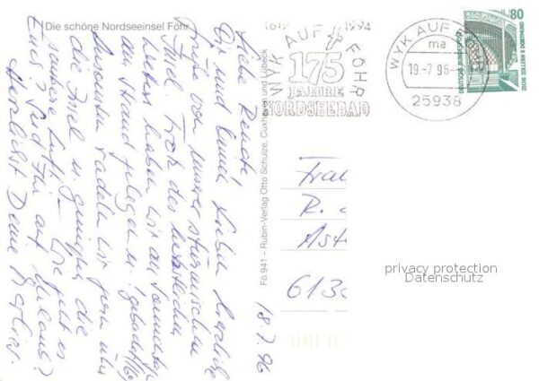 Wyk Foehr Friesenhaus Oldsum Hafen Mühle Haeberli – Bild 2