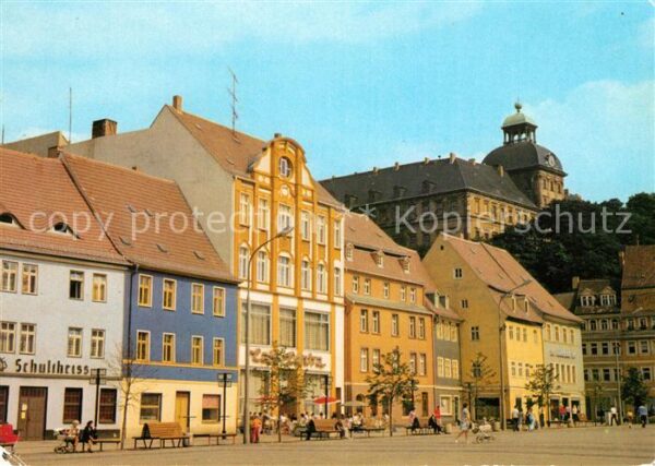 Weissenfels Saale Karl-Marx-Platz Schloss Neu-Augustusbur
