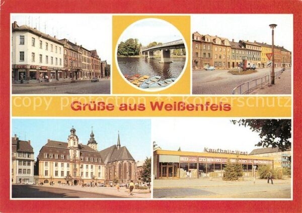 Weissenfels Saale Brücke der Deutsch-Sowjetischen Freunds